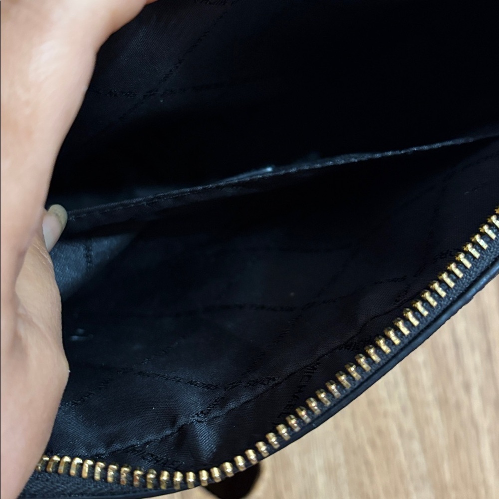 Michael Kors Black and Gold Crossbody Bag - Picture 6 of 9
